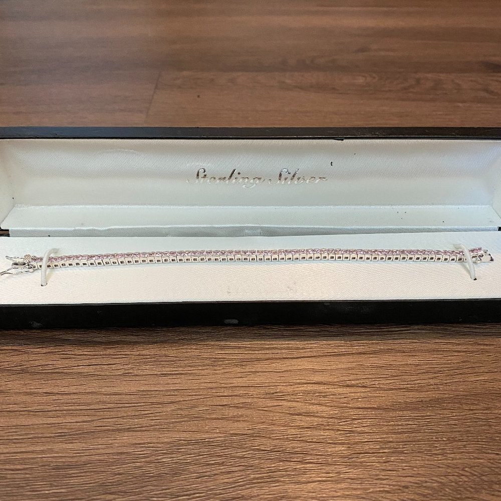 Sterling Silver Tennis Bracelet